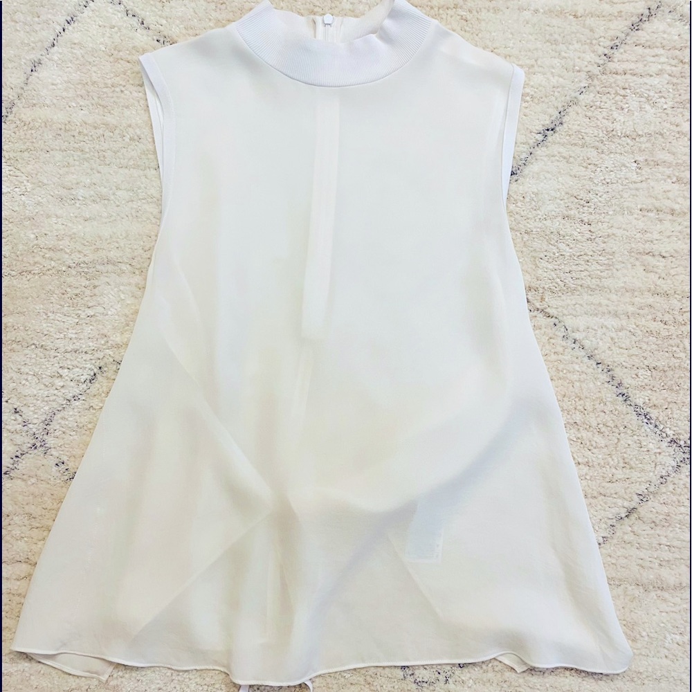 Vince 100% silk tank top